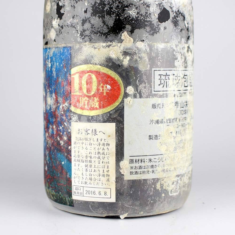 Amazon.co.jp: 泡盛 古酒 海底酒 琉宮の邦 10年古酒 43度 720ml